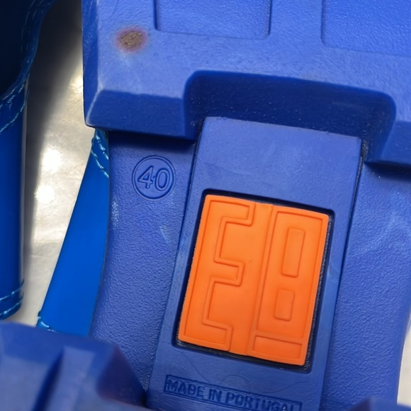 E8 by Miista Tawny Blue Mules Size EU 40 or US 9.5 NWT - Picture 11 of 14